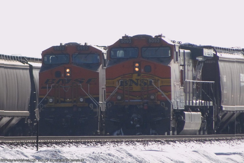 BNSF 6652-BNSF 5093